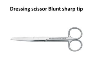 Medical Surgical First Aid Scissors Sharp Iris Gum Dissecting Dermatology  Shears