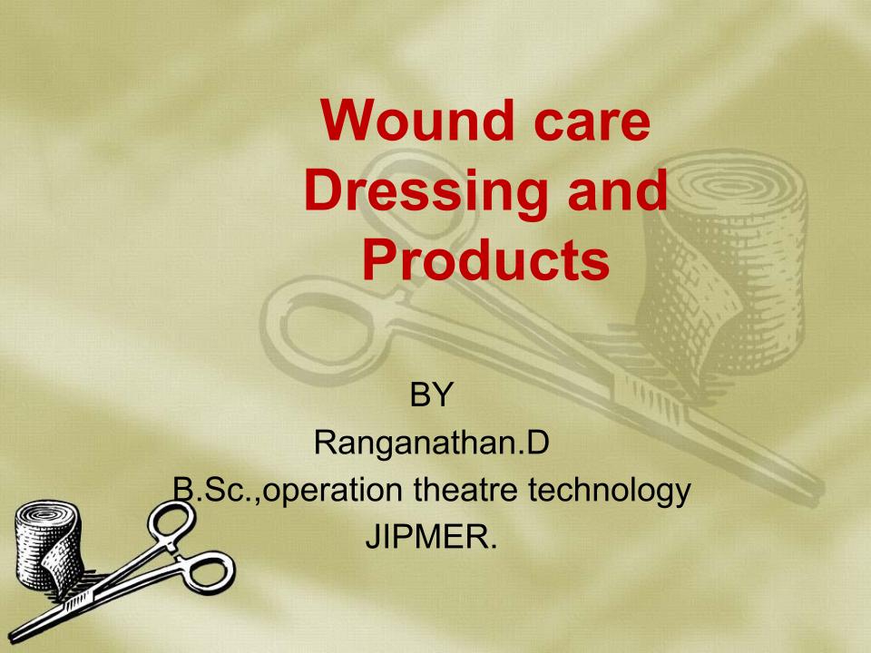 Wound care Dressing