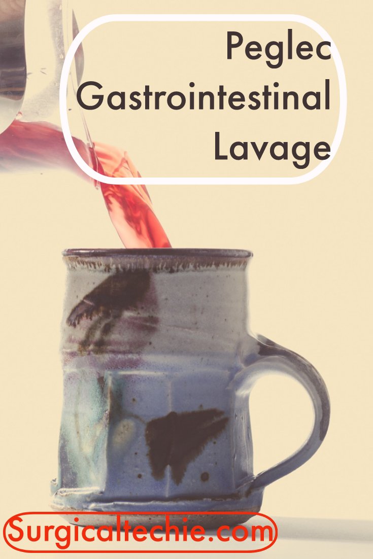 Gastrointestinal Lavage For The Colonoscopic Procedures Peglec Powder