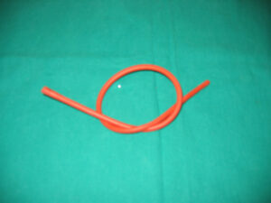 red rubber tube